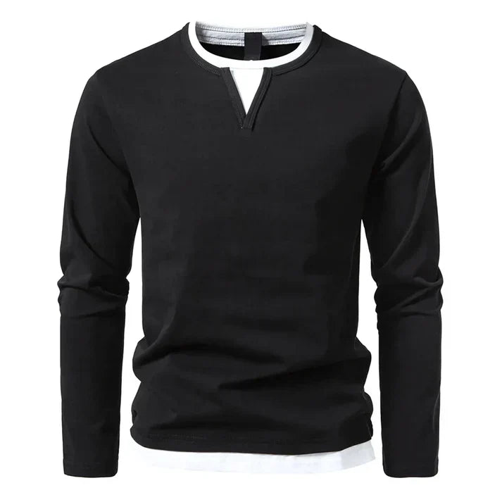 Aaron™ Layered Long Sleeve Shirt