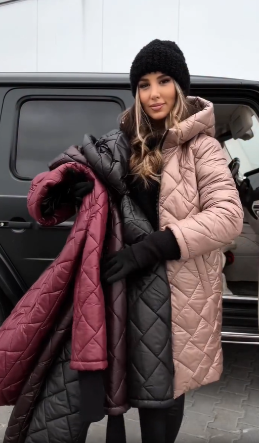 Natalie™ Quilted Hooded Winter Jacket