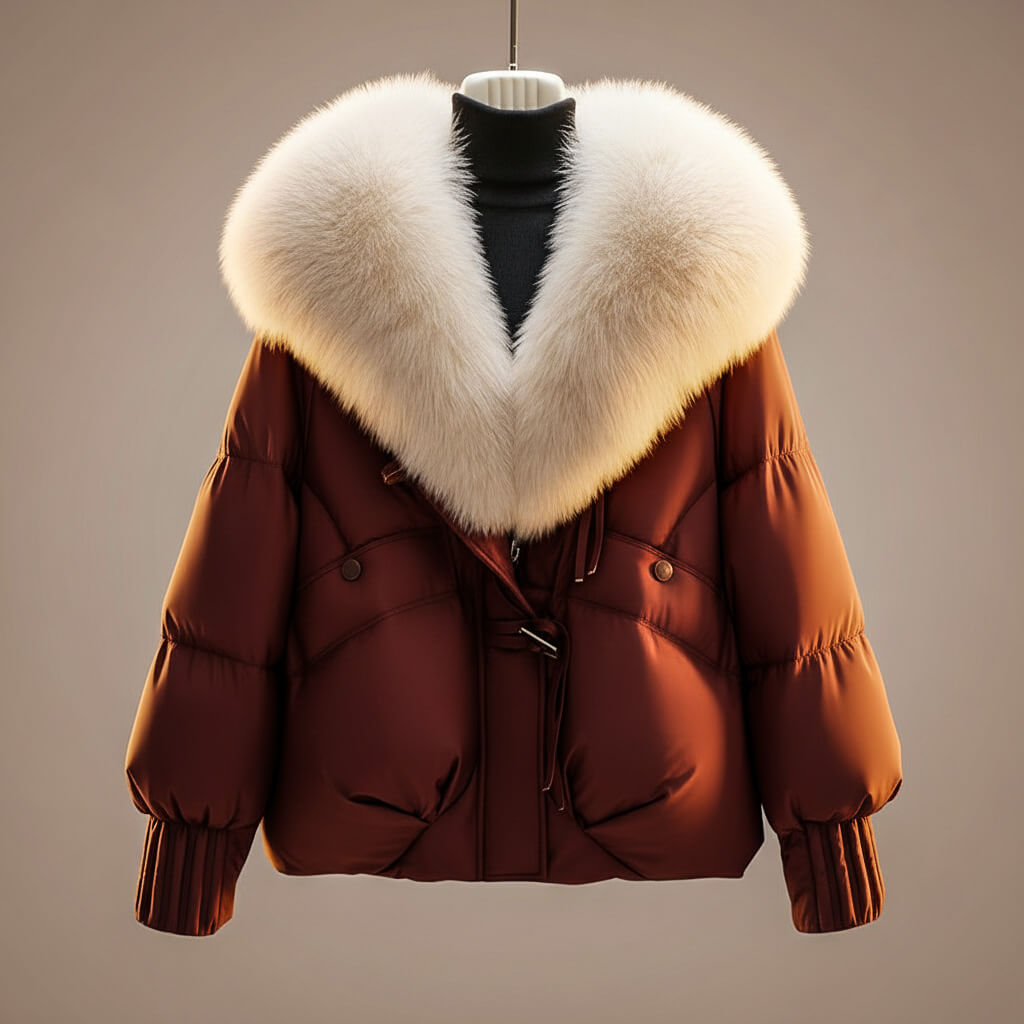 Evelyn™ Luxe Fur Collar Puffer Jacket