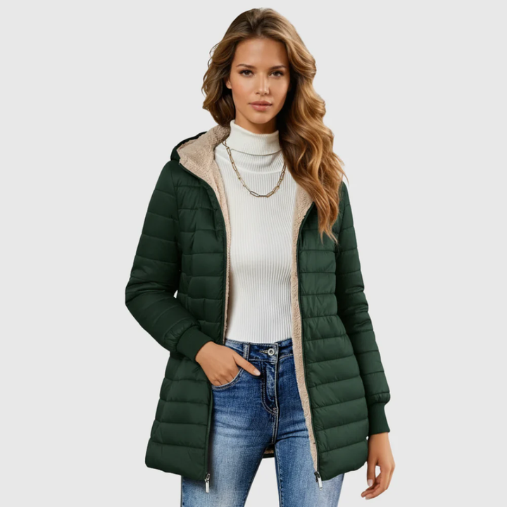 Natalie™ Cozy Hooded Puffer Jacket