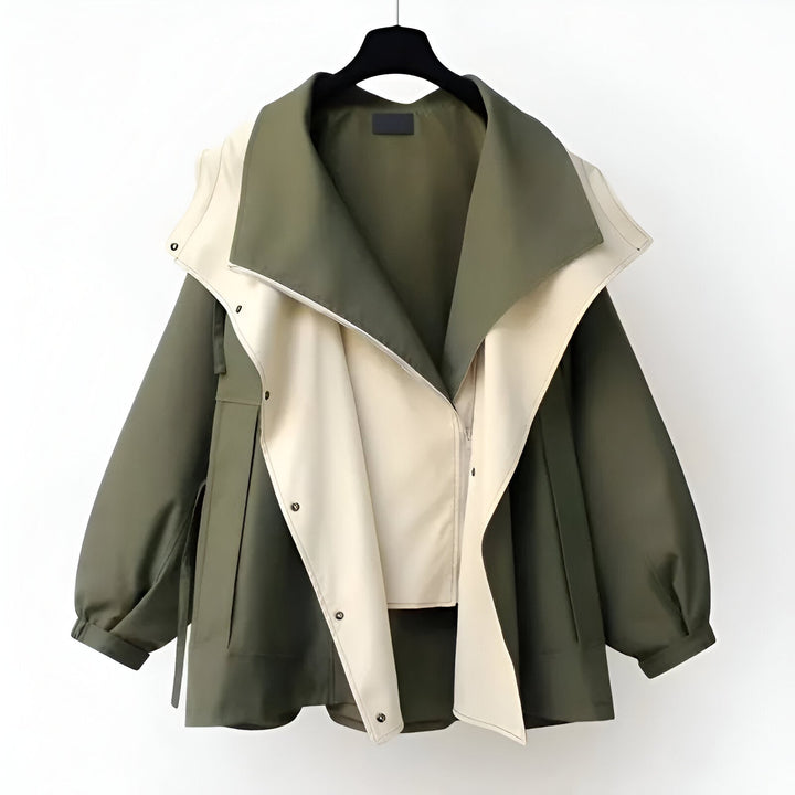 Celine™ Structured Layered Winter Jacket