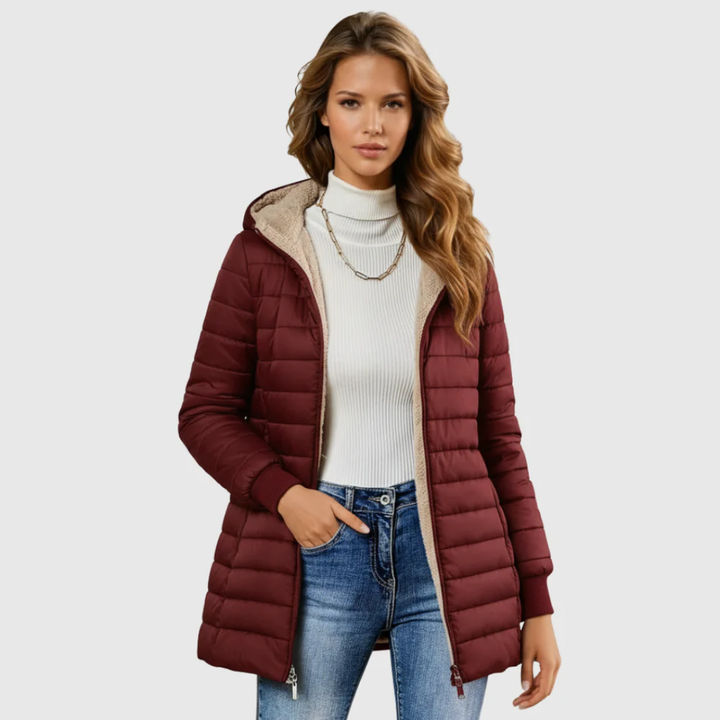 Natalie™ Cozy Hooded Puffer Jacket