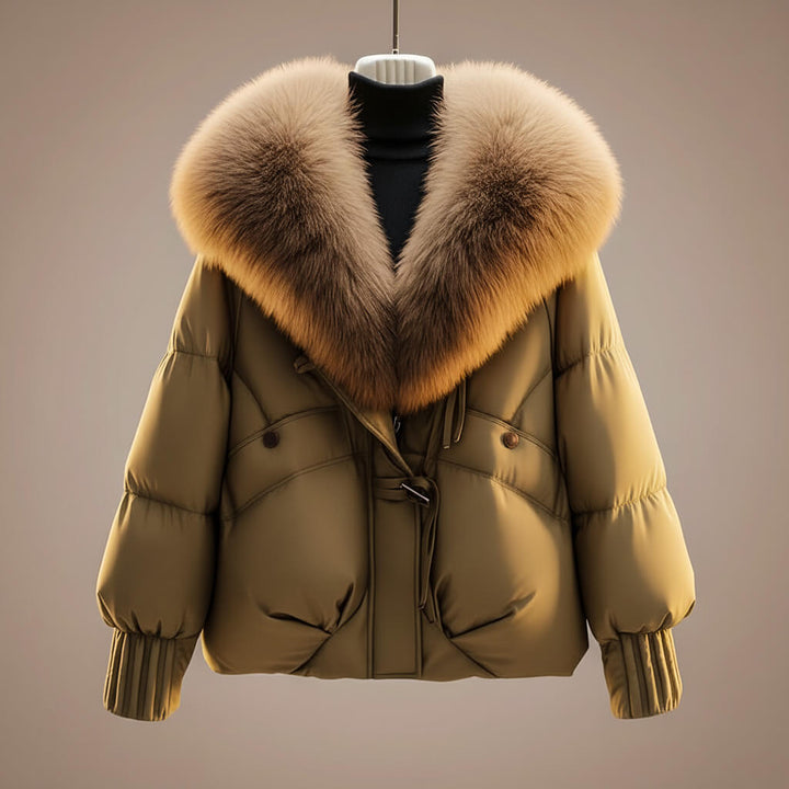 Evelyn™ Luxe Fur Collar Puffer Jacket