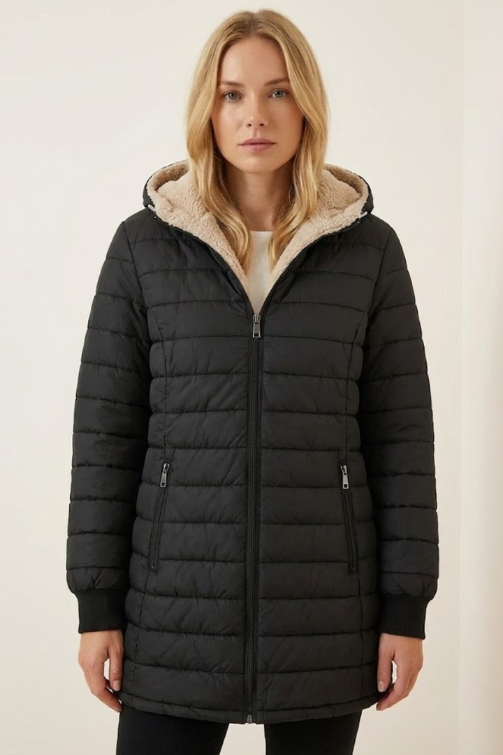 Natalie™ Cozy Hooded Puffer Jacket