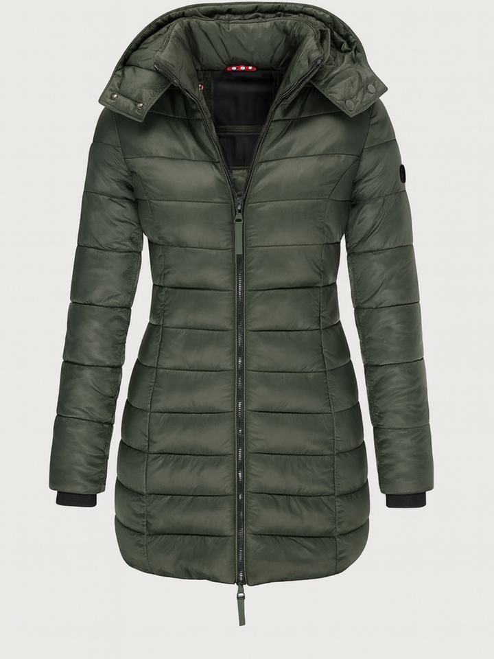 Sarah™ Quilted Hooded Winter Coat