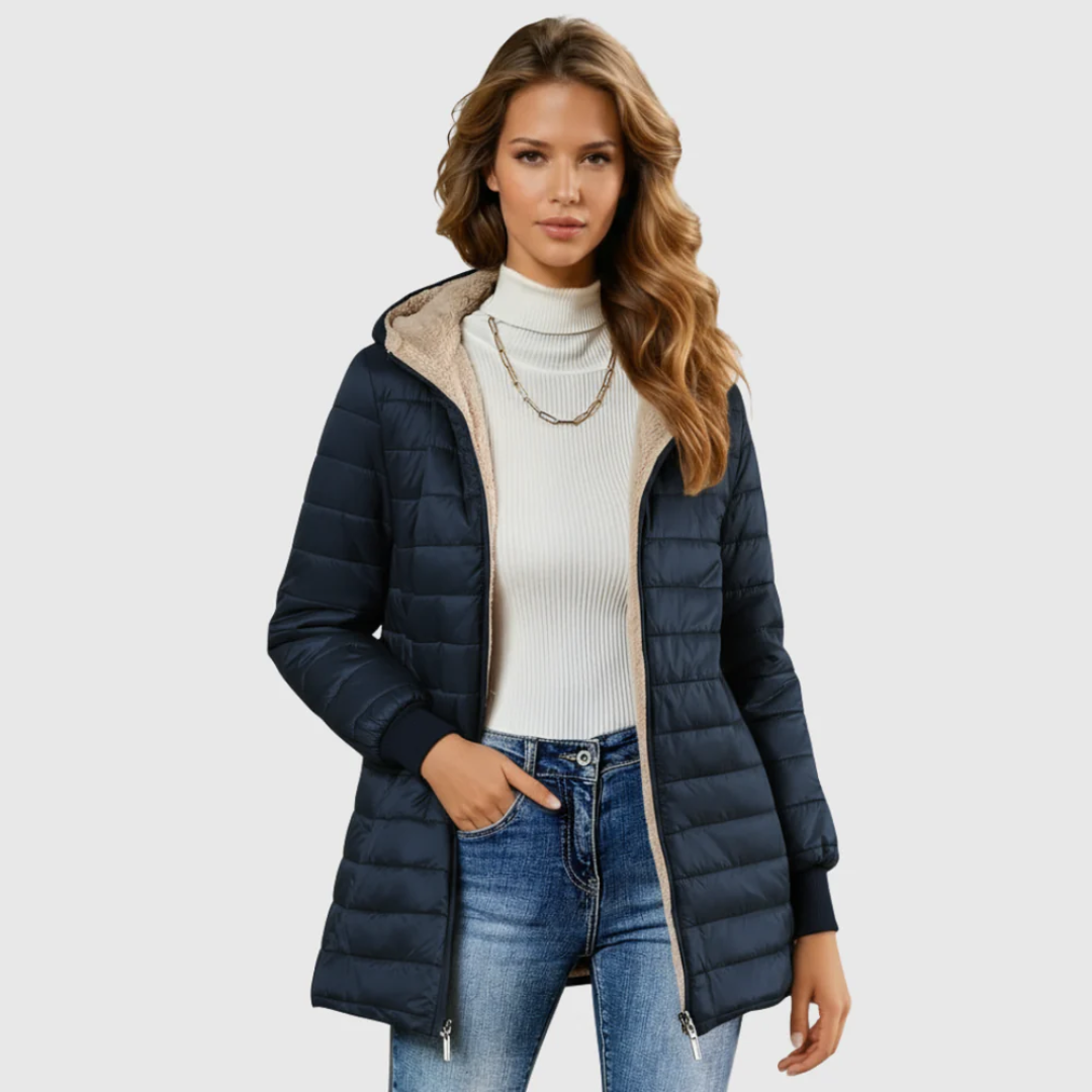 Natalie™ Cozy Hooded Puffer Jacket