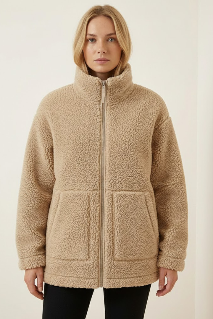 Delaney™ Cozy Zip Teddy Jacket