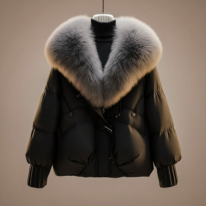 Evelyn™ Luxe Fur Collar Puffer Jacket