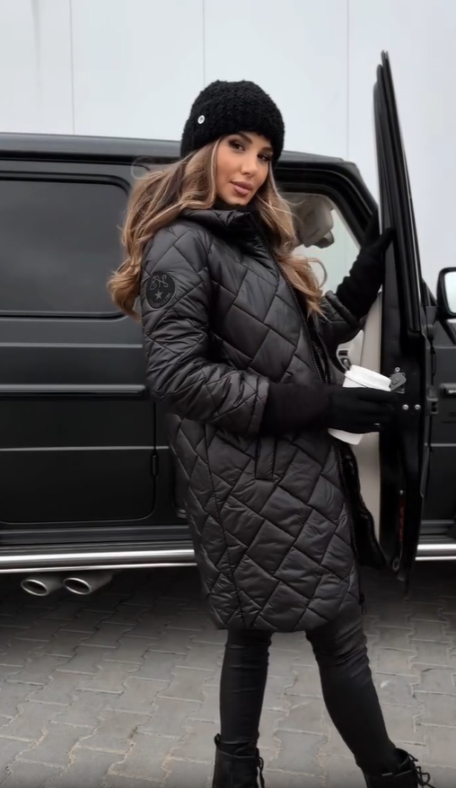 Natalie™ Quilted Hooded Winter Jacket