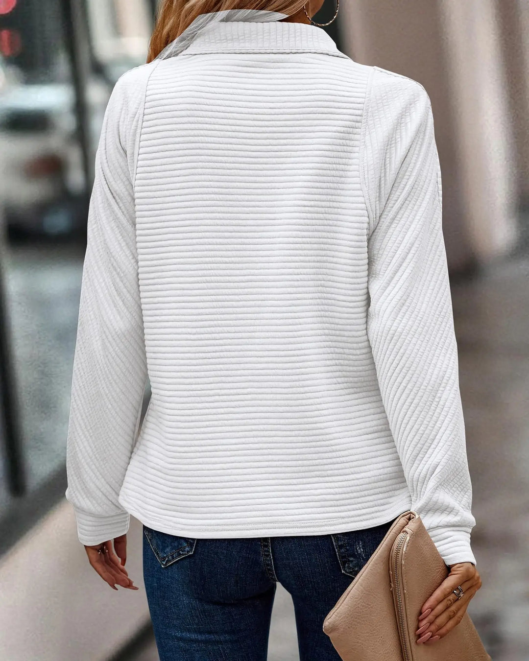 Sofie  - V Neck Sweater