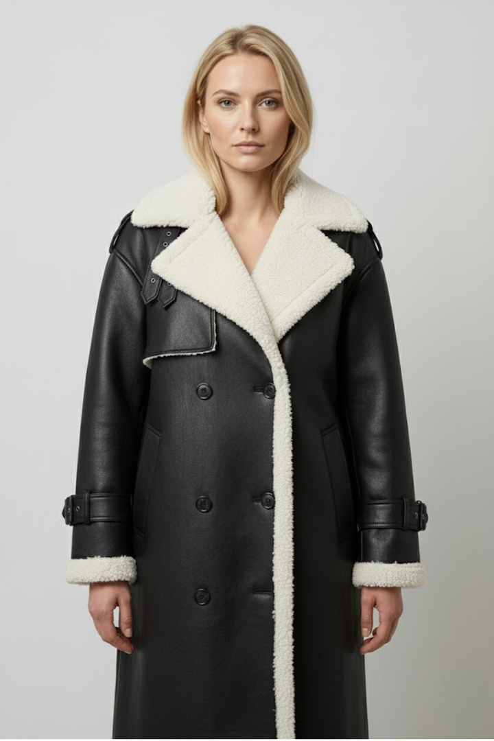 Sloane™ Shearling-Lined Statement Coat