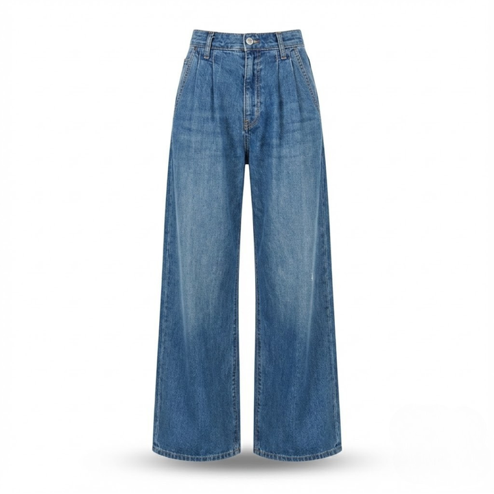 Ava - High-Quality Jeans with Wide Legs