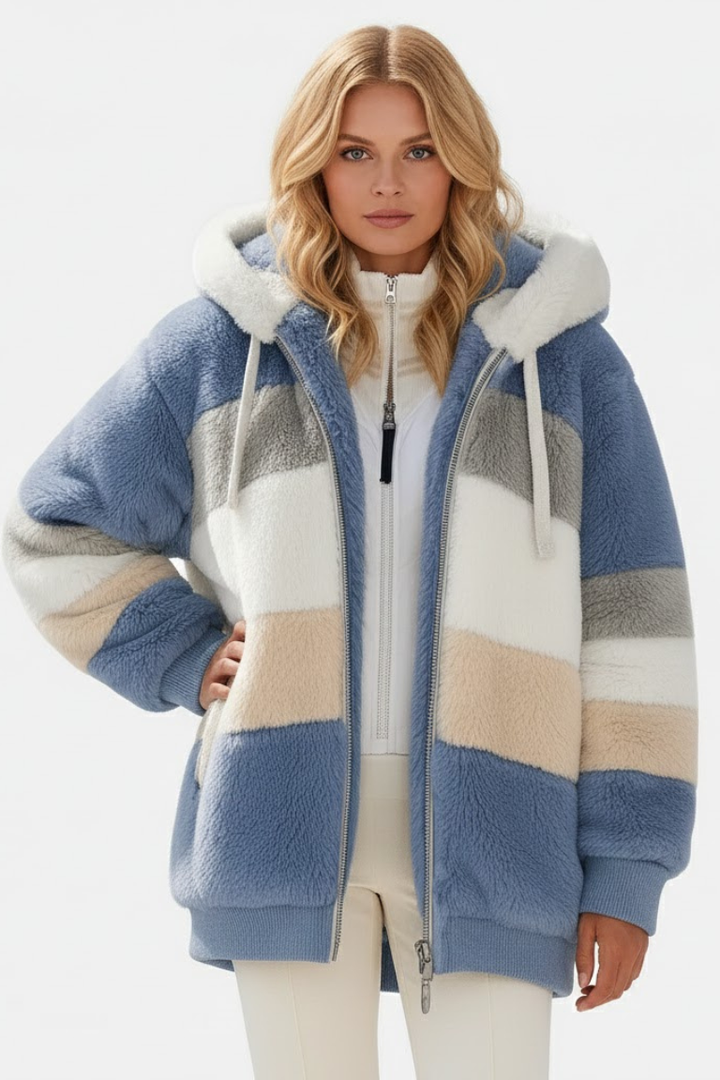 Madison™ Cozy Hooded Teddy Jacket