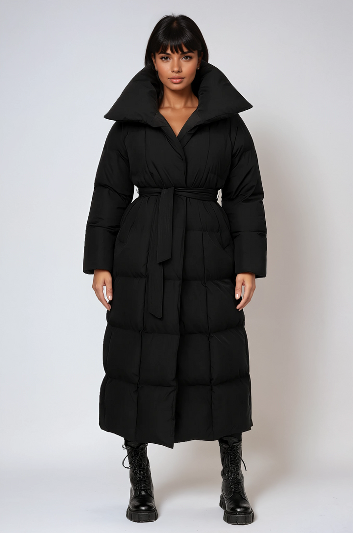 Victoria™ Belted Long Puffer Coat