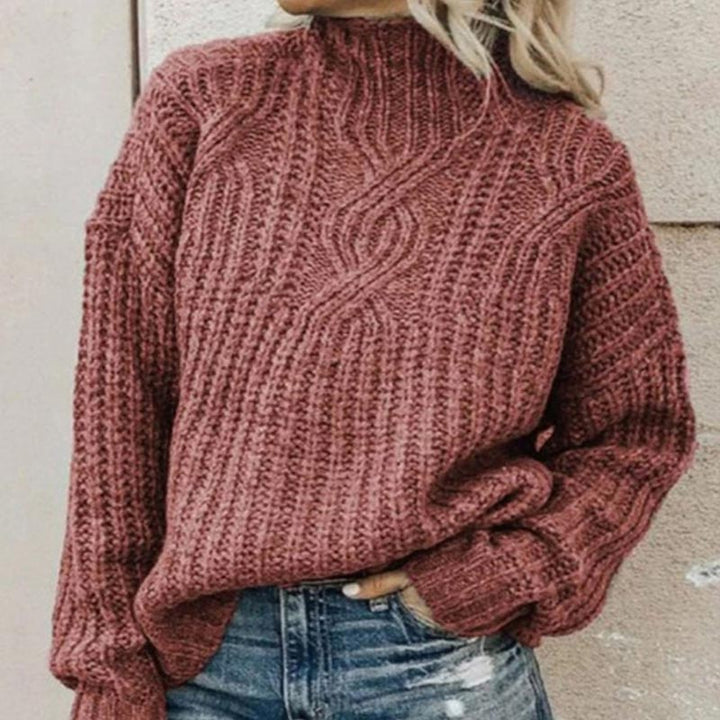 Veda™ Chic and Cozy Cable Knit Sweater