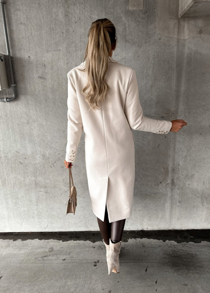 Sandra™ Tailored Double-Breasted Coat