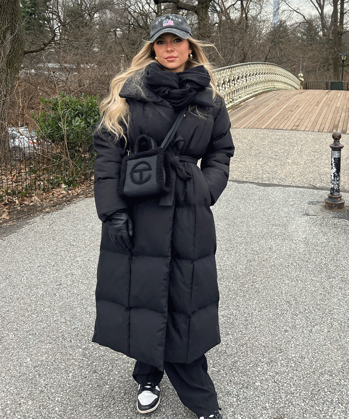 Victoria™ Belted Long Puffer Coat