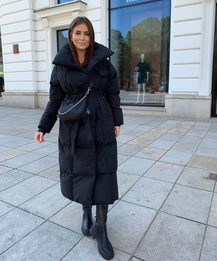 Victoria™ Belted Long Puffer Coat