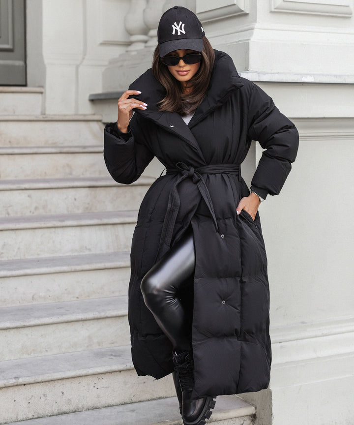 Victoria™ Belted Long Puffer Coat