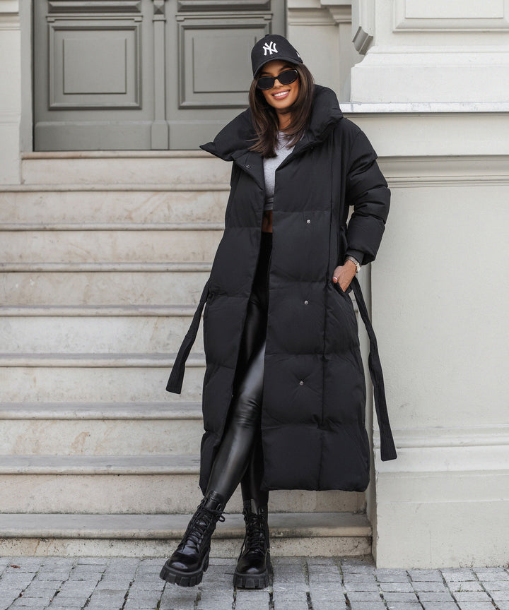 Victoria™ Belted Long Puffer Coat