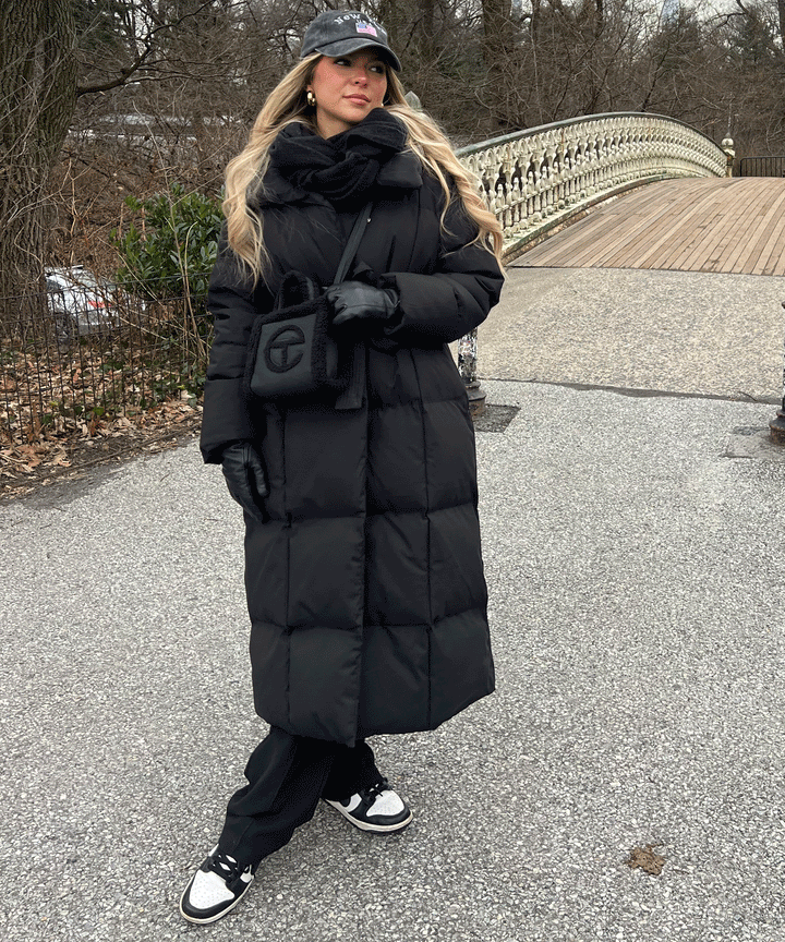 Victoria™ Belted Long Puffer Coat