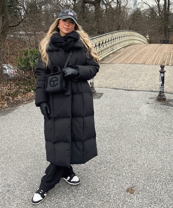 Victoria™ Belted Long Puffer Coat