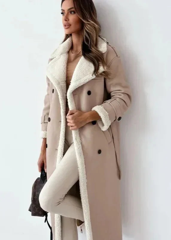 Sloane™ Shearling-Lined Statement Coat