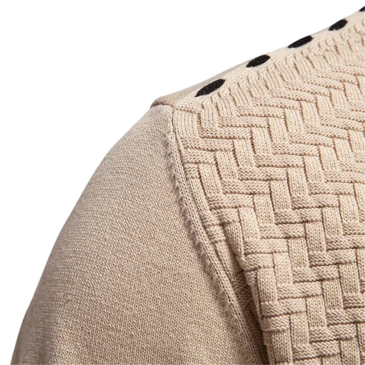 Samuel™ Textured Button Cardigan