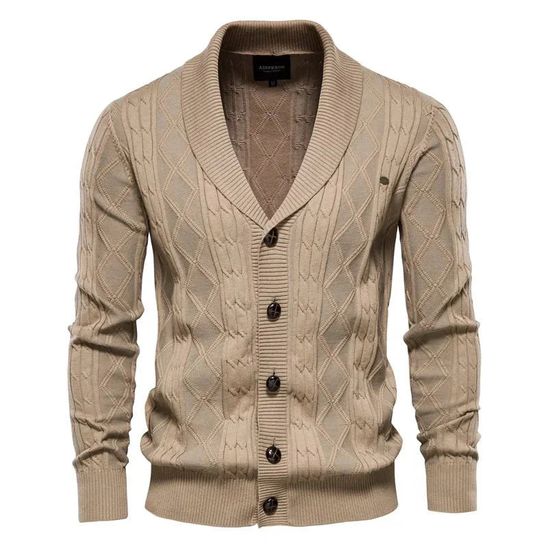 Edward™ Shawl-Collar Knit Cardigan