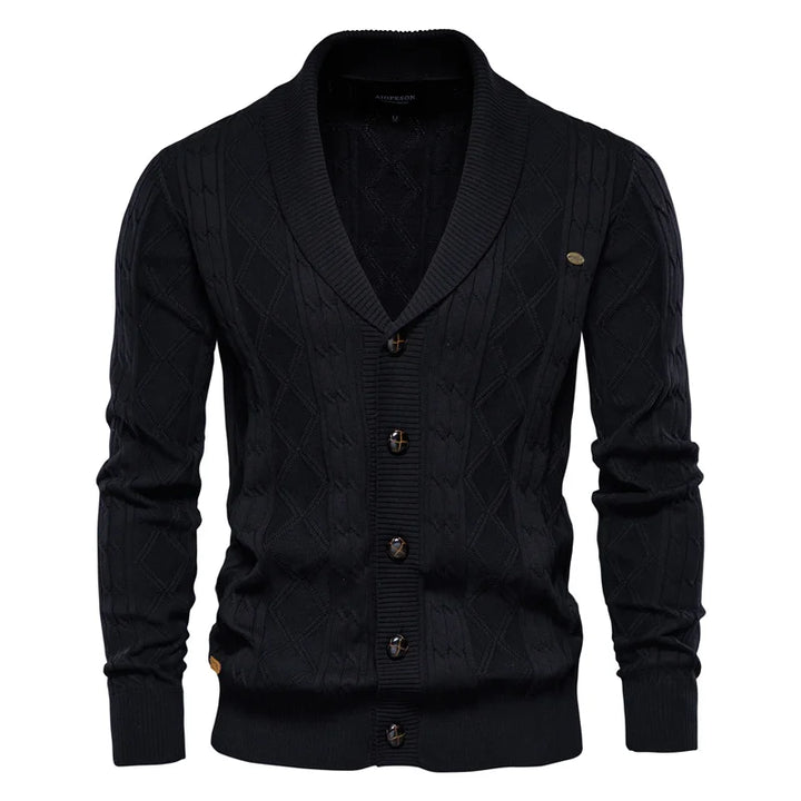 Edward™ Shawl-Collar Knit Cardigan