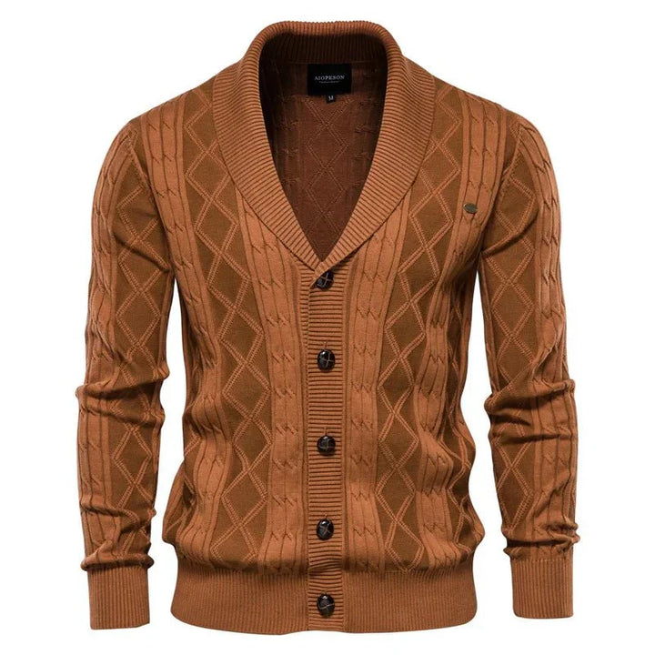 Edward™ Shawl-Collar Knit Cardigan