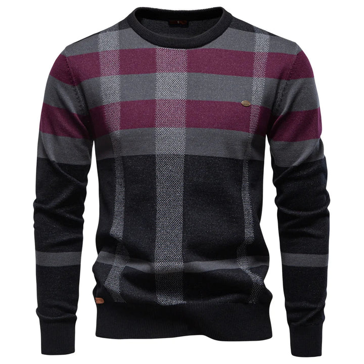 Logan™ Check Knit Sweater