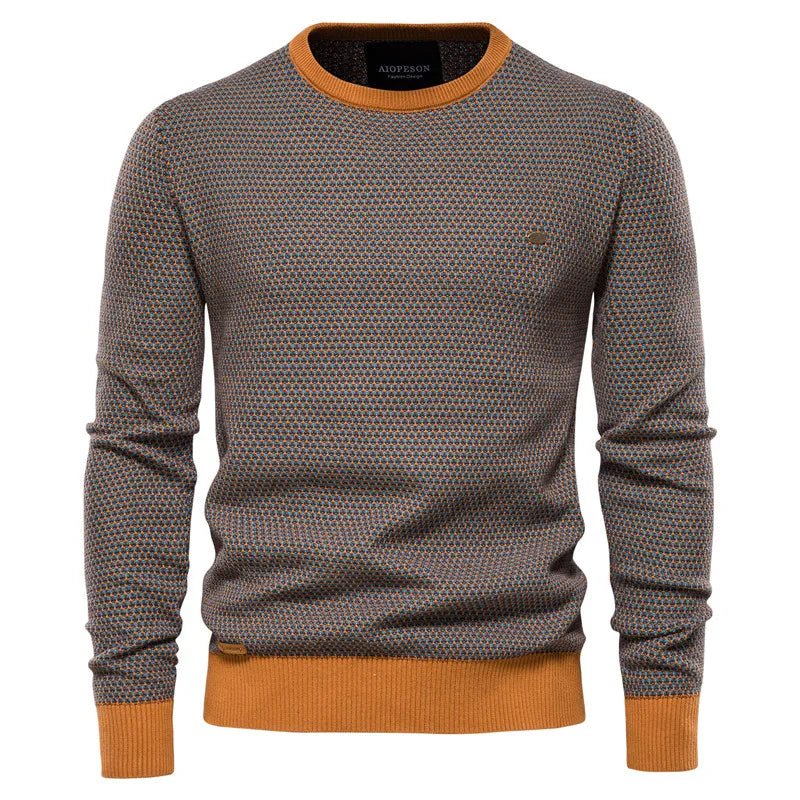 Evan™ Micro-Textured Crew Sweater