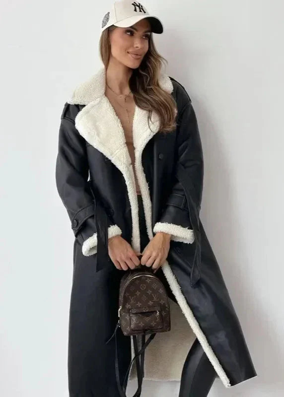 Sloane™ Shearling-Lined Statement Coat