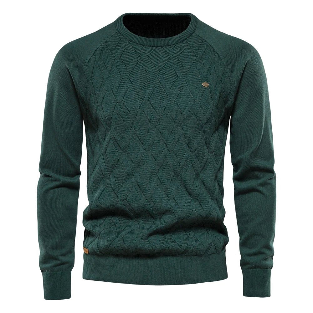 Julian™ Diamond Knit Crew Sweater