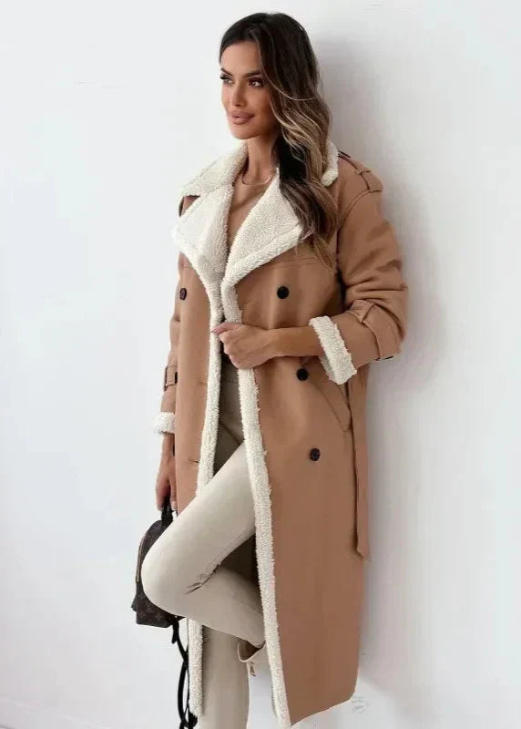 Sloane™ Shearling-Lined Statement Coat