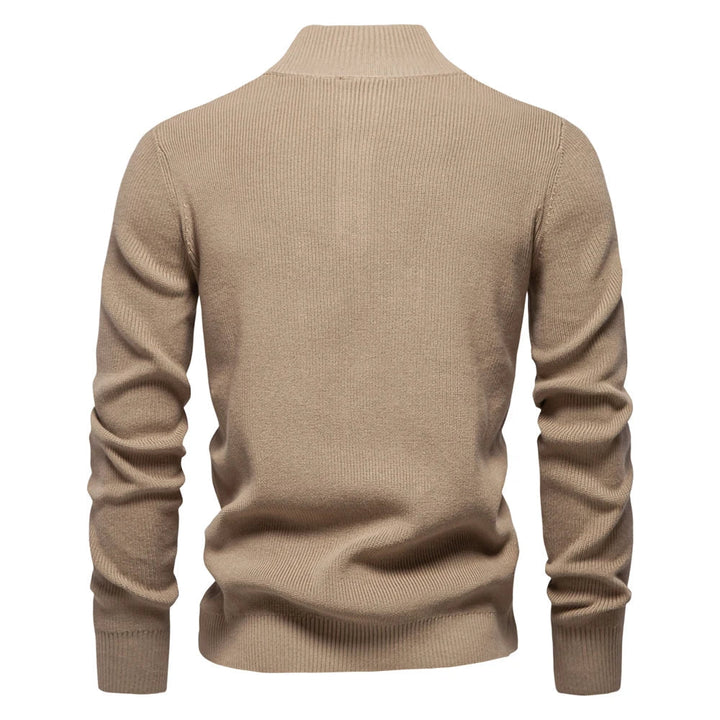 Thomas™ Button-Neck Knit Sweater
