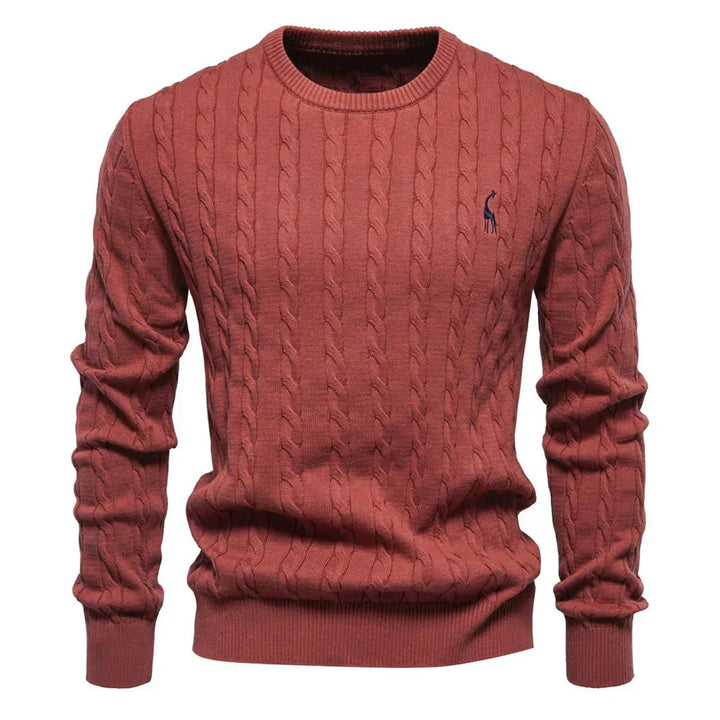 Nathan™ Cable Knit Crew Sweater
