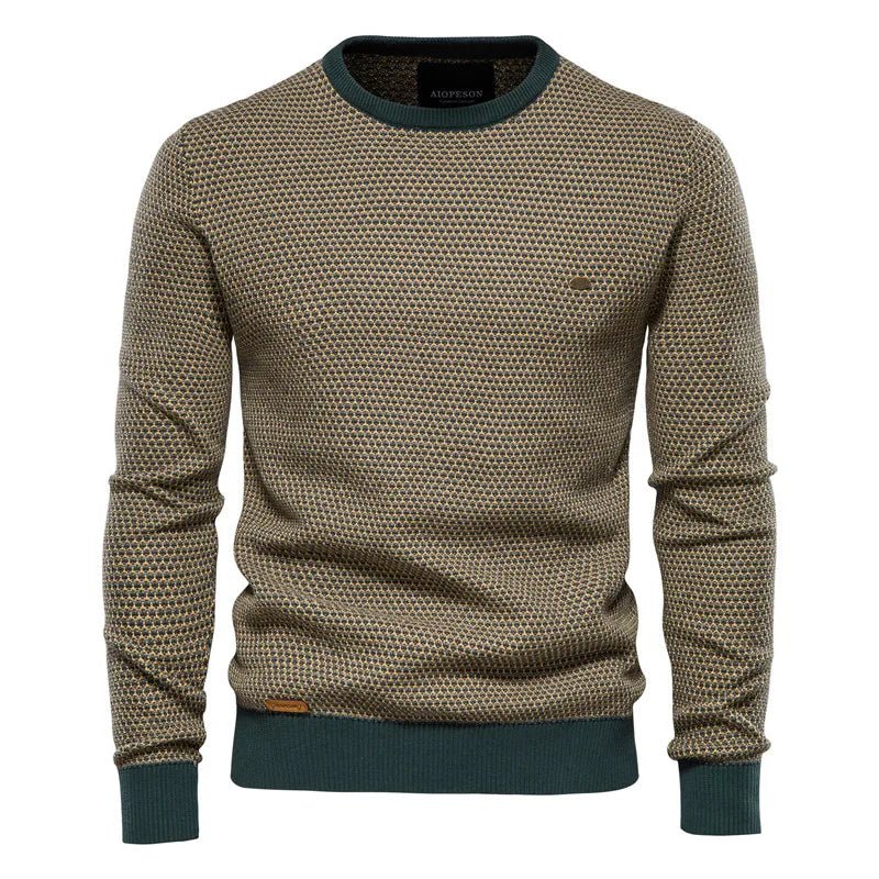 Evan™ Micro-Textured Crew Sweater