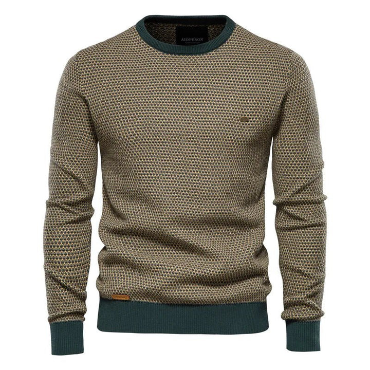 Evan™ Micro-Textured Crew Sweater