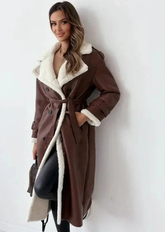 Sloane™ Shearling-Lined Statement Coat