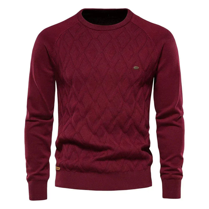 Julian™ Diamond Knit Crew Sweater