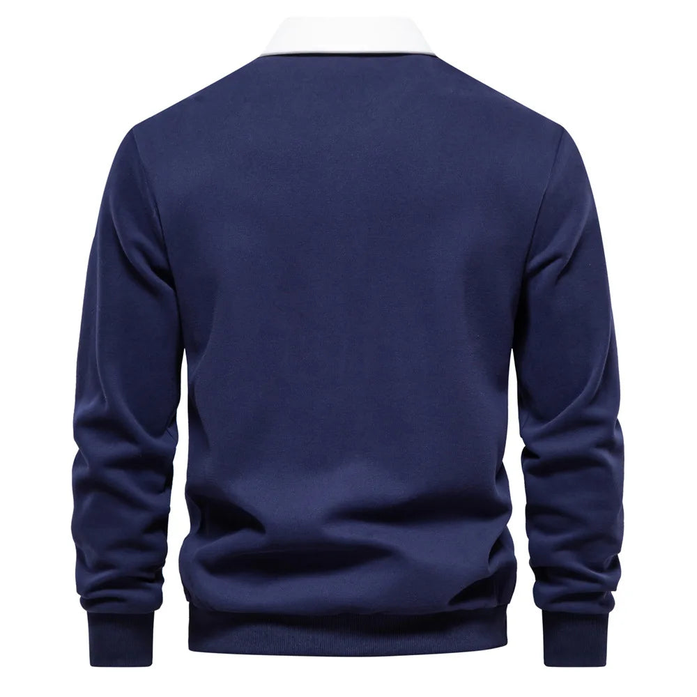 Polo Neck Sweatshirts