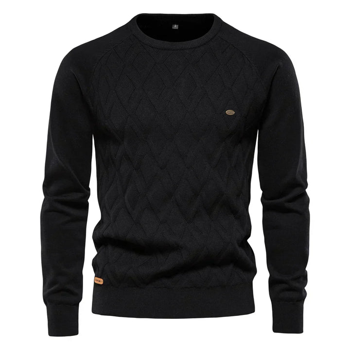 Julian™ Diamond Knit Crew Sweater