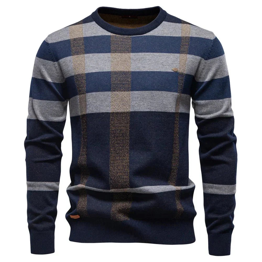 Logan™ Check Knit Sweater