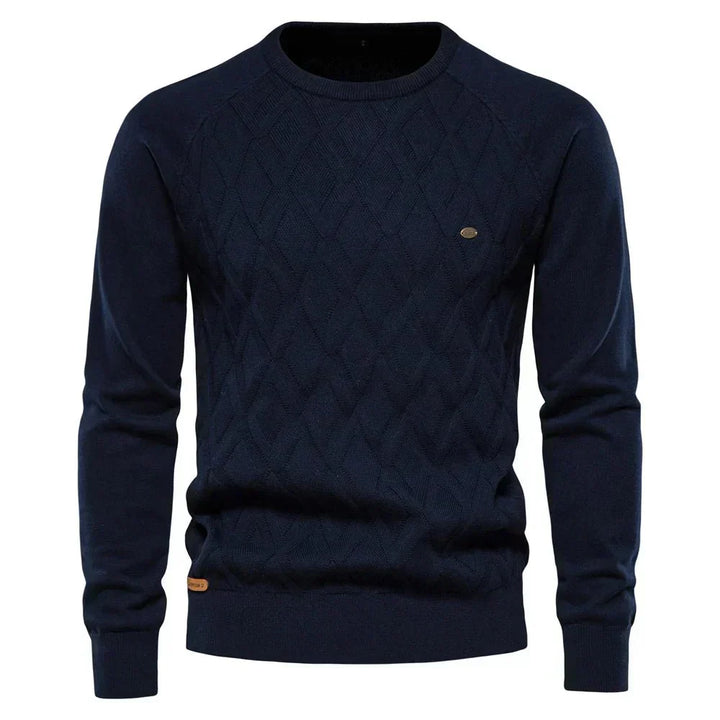 Julian™ Diamond Knit Crew Sweater