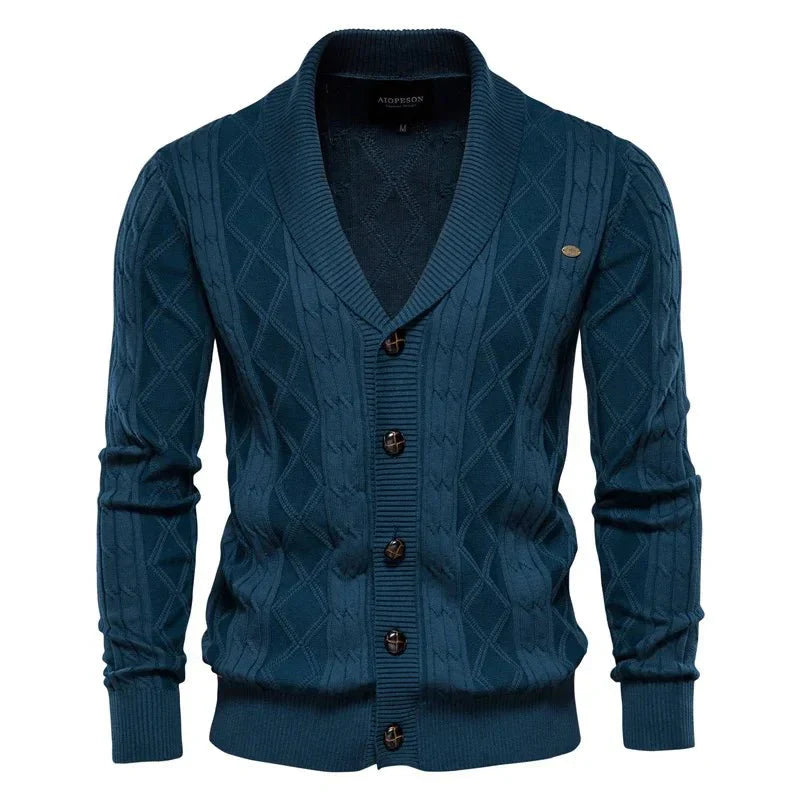 Edward™ Shawl-Collar Knit Cardigan