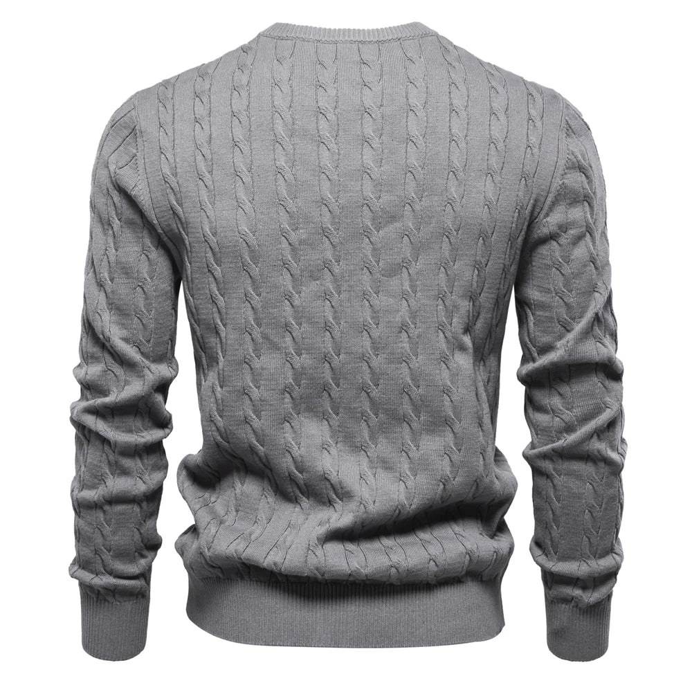 Nathan™ Cable Knit Crew Sweater