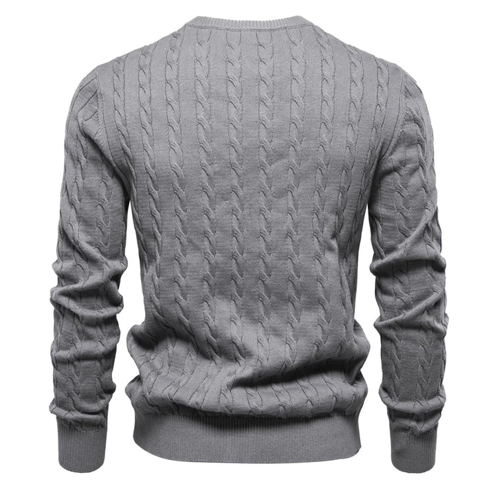 Nathan™ Cable Knit Crew Sweater