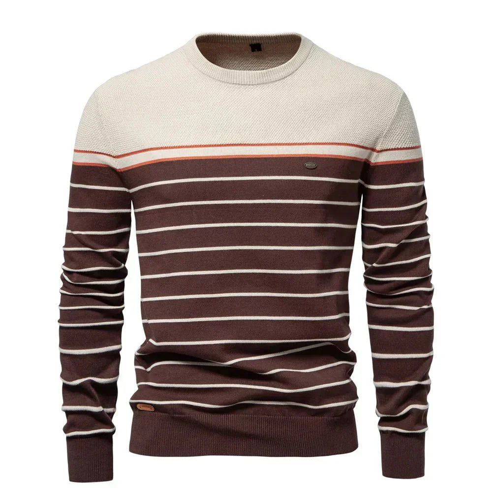 Daniel™ Striped Crew Sweater